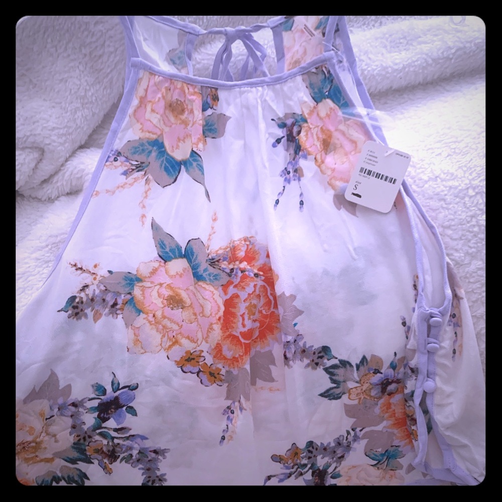 Free people floral top.
